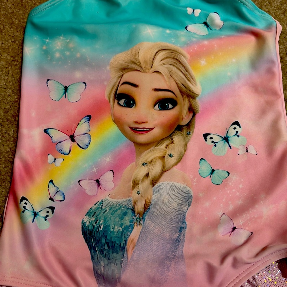 Frozen bathing suit